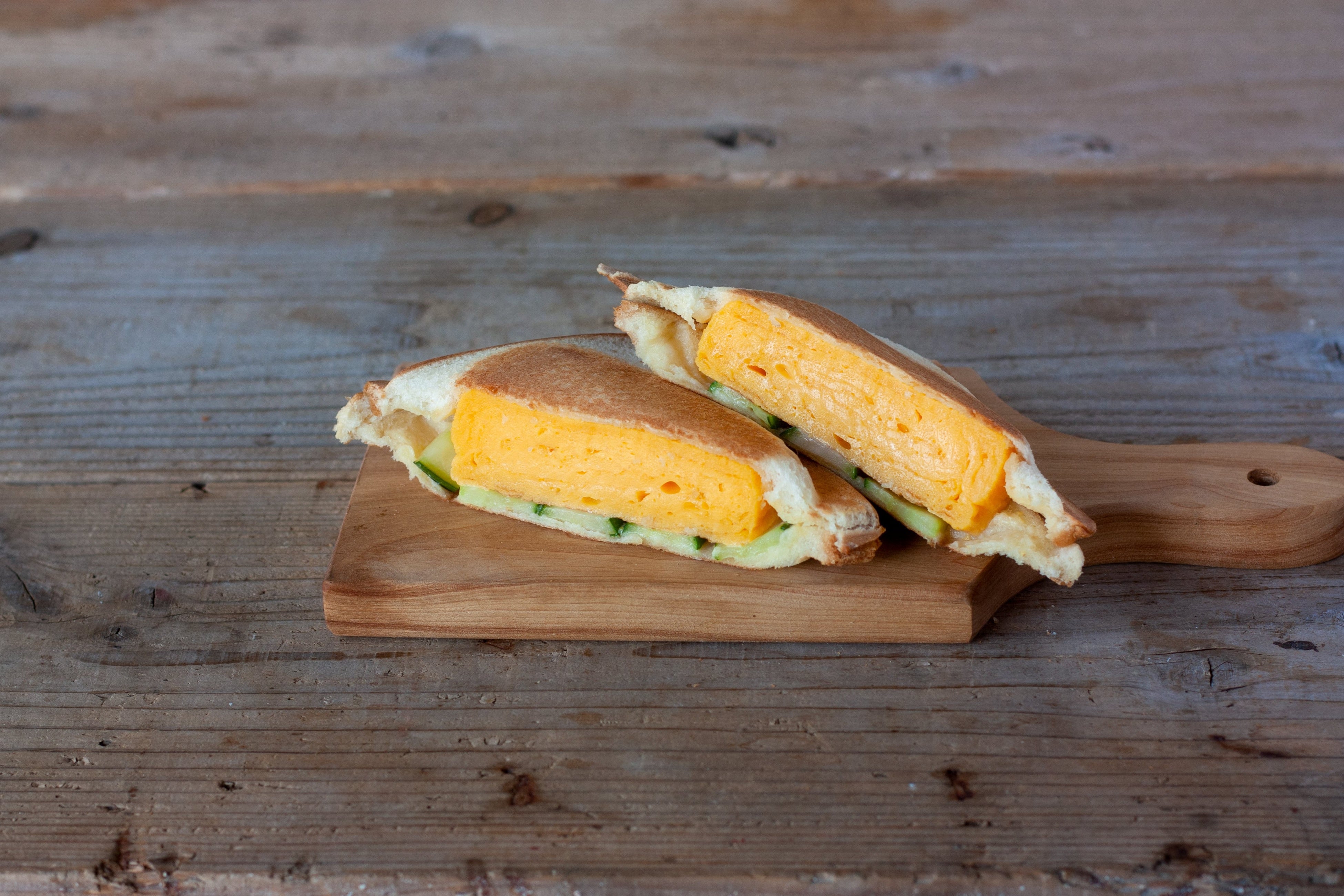 極（ごく）厚焼きたまごホットサンド