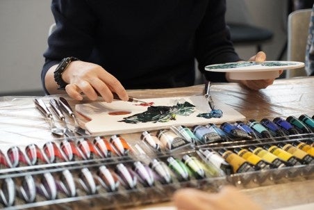 自分らしい自分を発見できる、アート体験型学習です