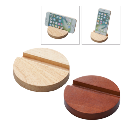 ラバーウッドスタンド ラウンド ダークウッド