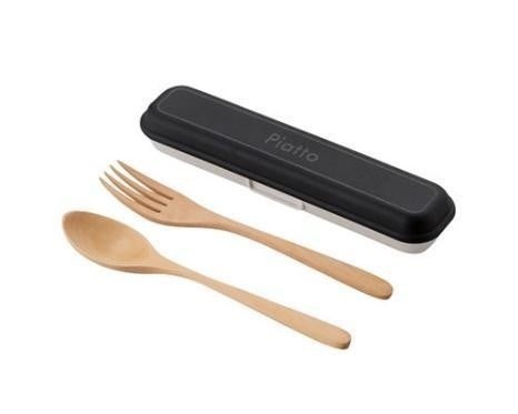 カトラリーセット(木製フォーク＆スプーン)