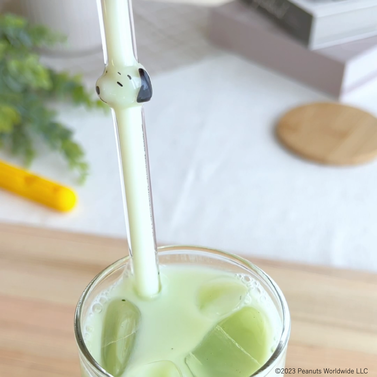 「スヌーピー」ストロー