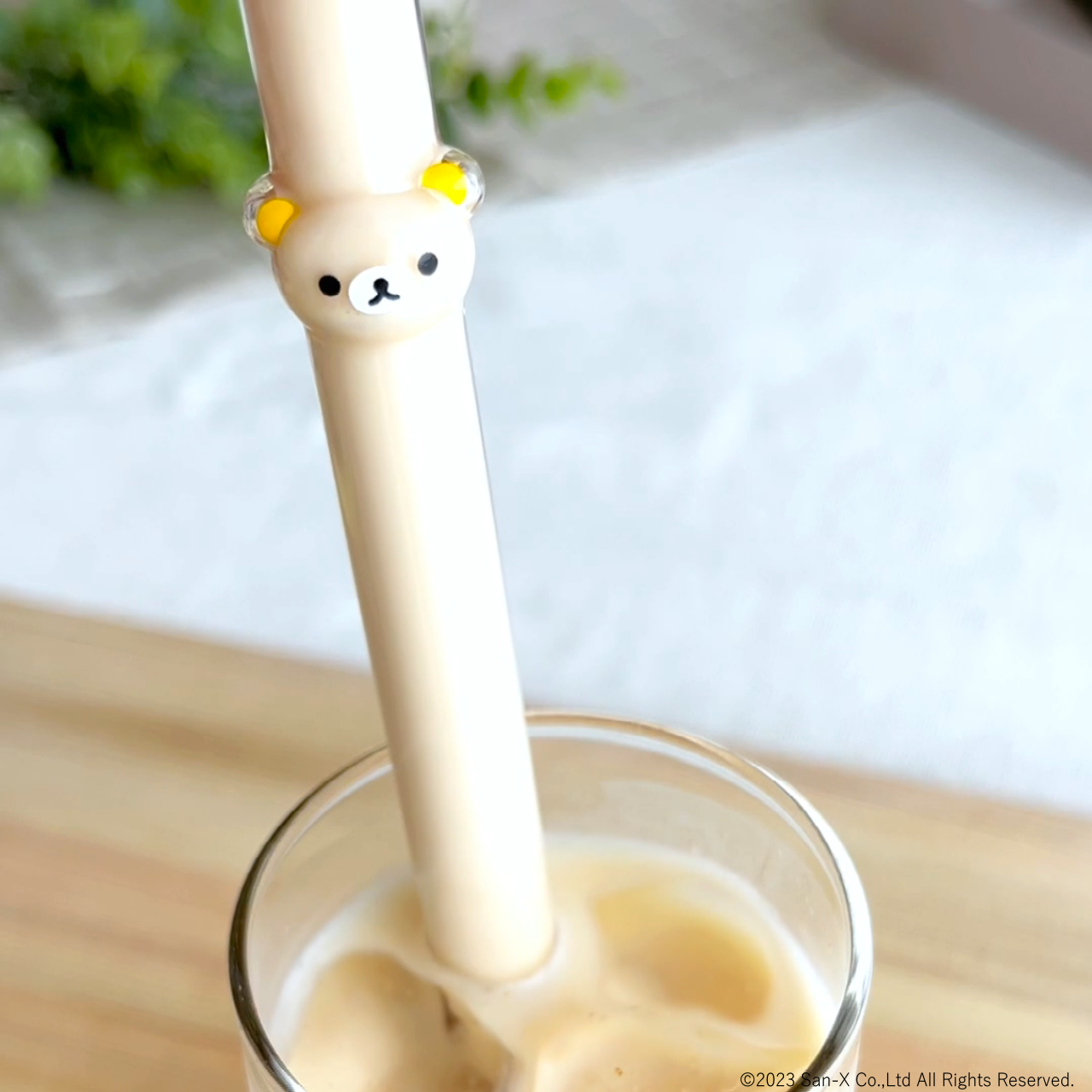 「リラックマ」ストロー