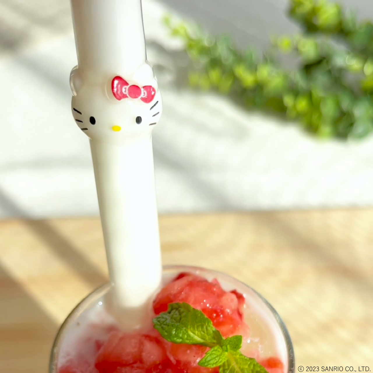 「ハローキティ」ストロー