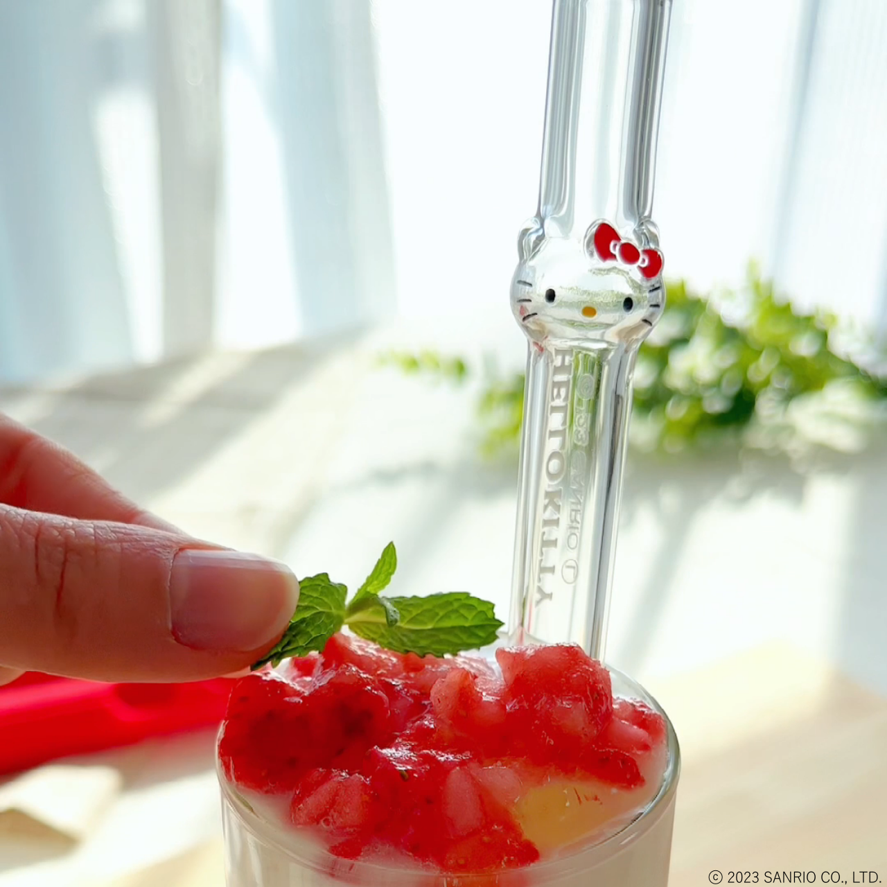 「ハローキティ」マイストロー