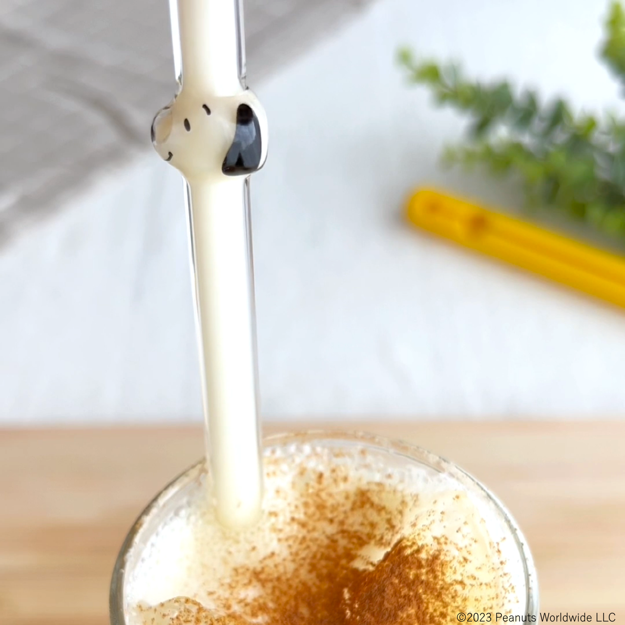 「スヌーピー」マイストロー