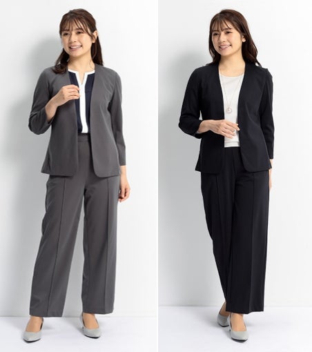 昨年大好評のリヨセル混パジャマスーツ から襟付きジャケットとスカートが初展開 レディースアイテムを拡充し 全店展開 株式会社aokiのプレスリリース 昨年大好評のリヨセル混パジャマスーツ から襟付きジャケットとスカートが初展開 レディースアイテムを拡充し 全店展開 株式会社aokiのプレスリリース