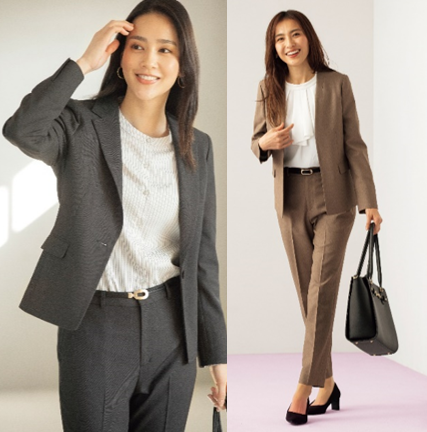 【美品】パーフェクトスーツファクトリー　セットアップ　シャークスキン　M相当 超ストレッチトリコットジャージ・セットアップ｜パーフェクトスーツ