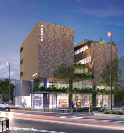 新関西将棋会館への寄附者銘板を設置(日本将棋連盟提供）