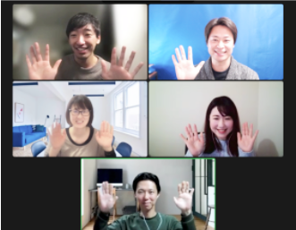 オンラインワーク中