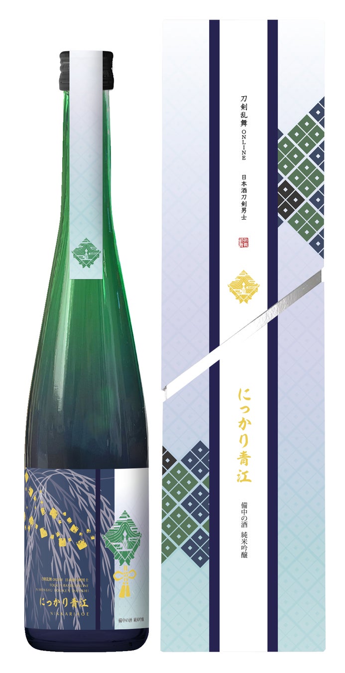 刀剣乱舞:日本酒 刀剣男士【にっかり青江】未開封品 刀剣乱舞ONLINE 『日本酒刀剣男士 にっかり青江』 発売 | 株式