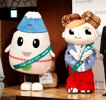 左：静岡県・御殿場市「ごてんばこめこ」 右：大阪府・堂島「堂島チカちゃん」