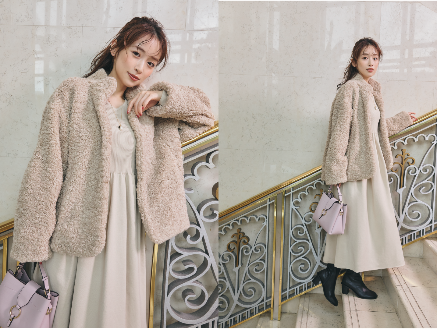 新品タグ付き☆4.6万☆stola.フーデッドリバーコート泉美香さん着用