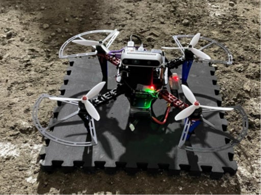 写真1 実証実験で使用したドローン