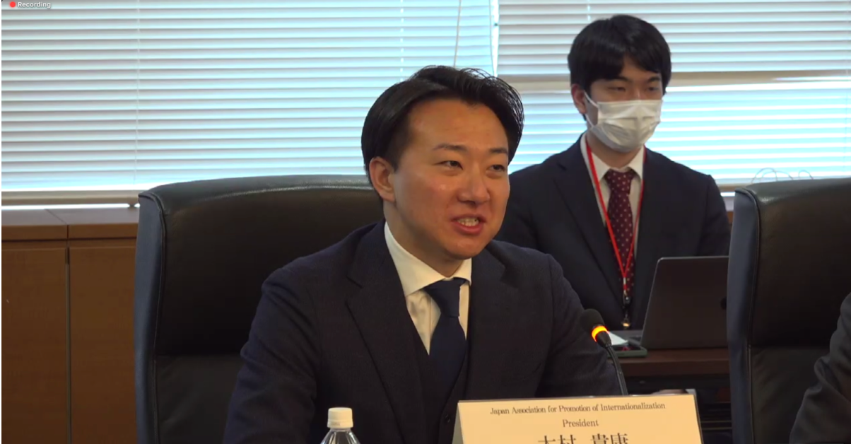 JAPI大村代表理事の挨拶