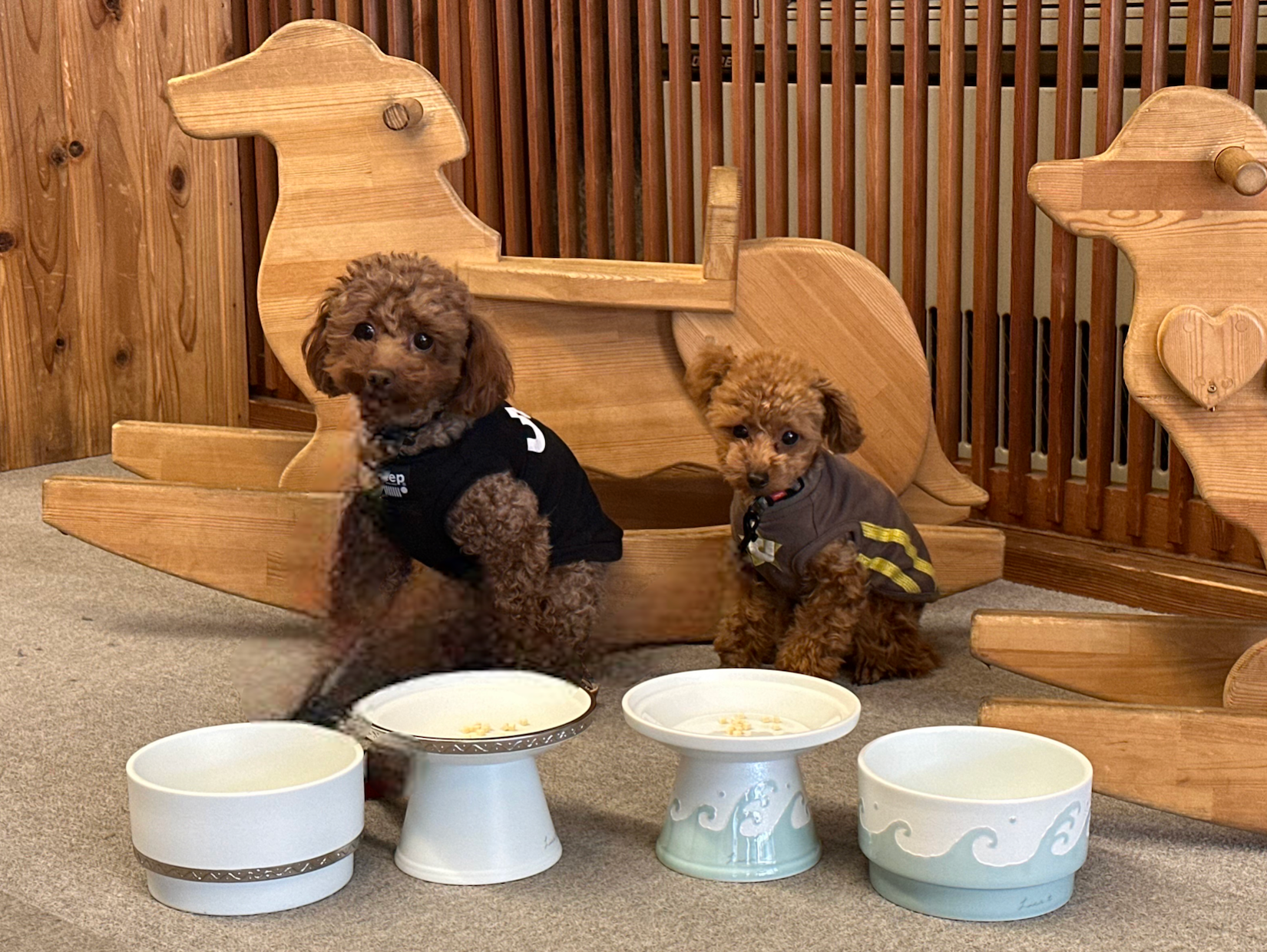 愛猫ちゃん、愛犬ちゃんに高級素材、檜の贅沢な食事台はいかがでしょうか？　日本製 愛猫ちゃん、愛犬ちゃんに高級素材、檜の贅沢な食事台はいかがでしょ