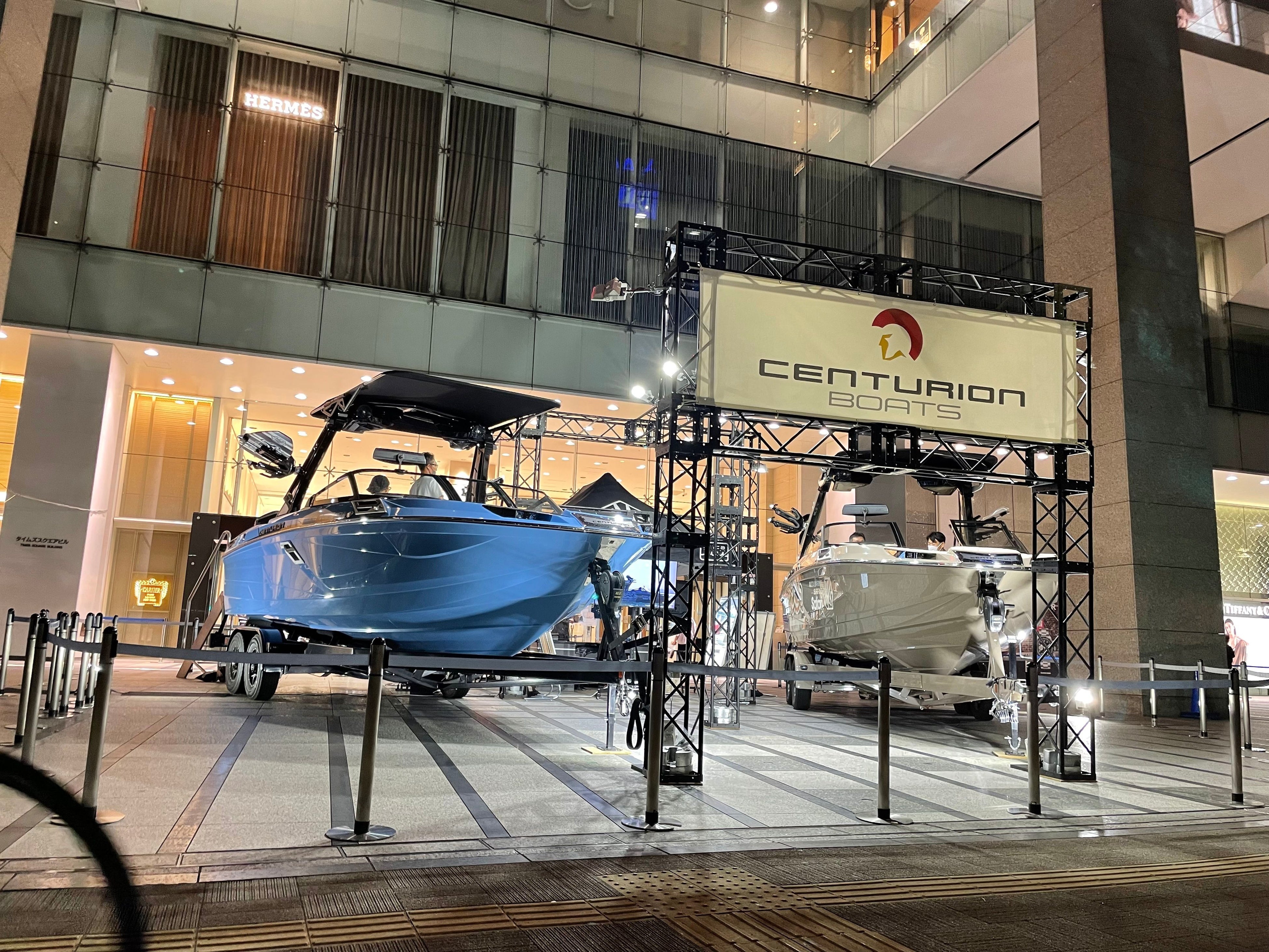 2022年のセンチュリオンボート展示会の様子