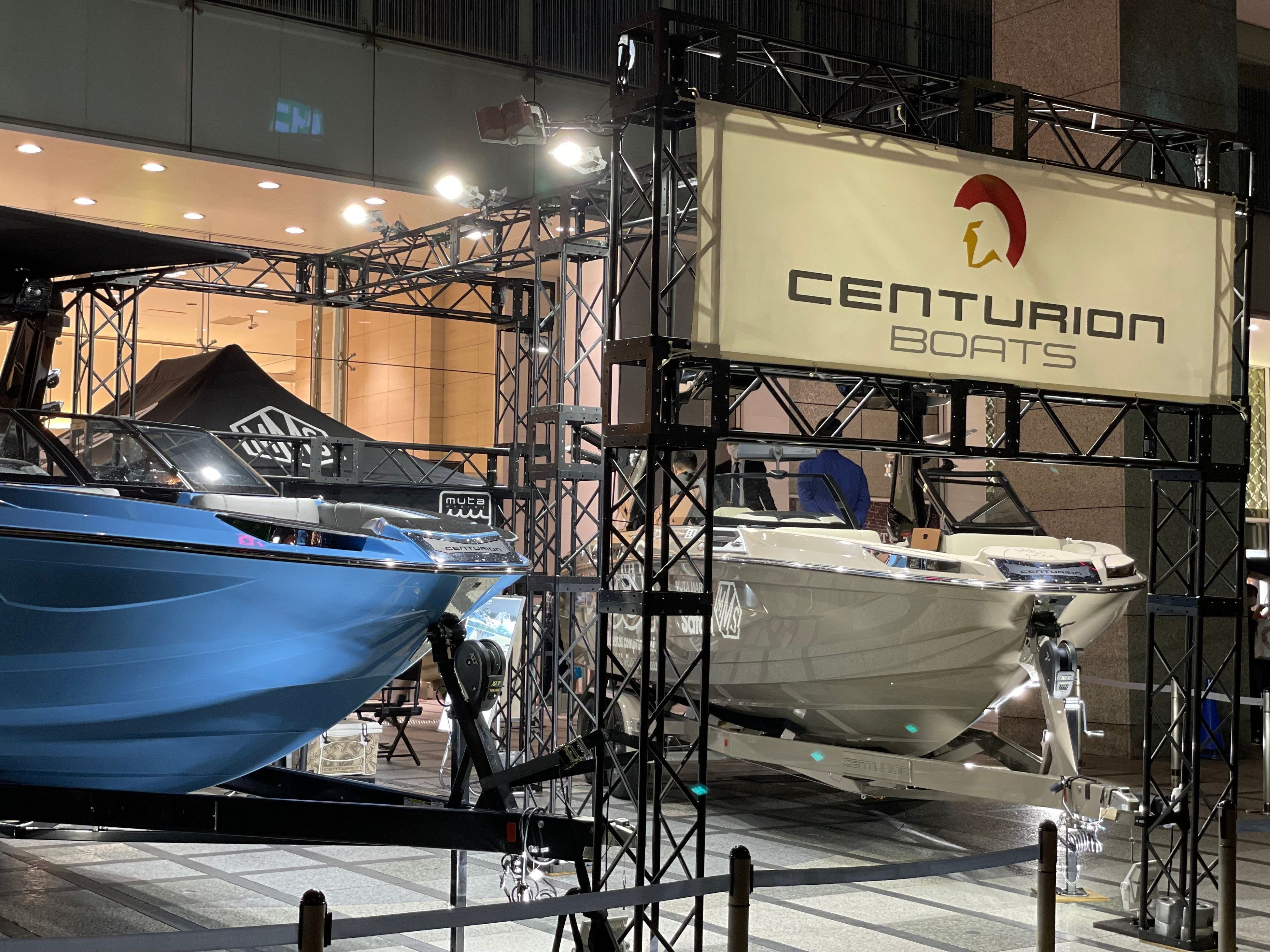 2022年のセンチュリオンボート展示会の様子