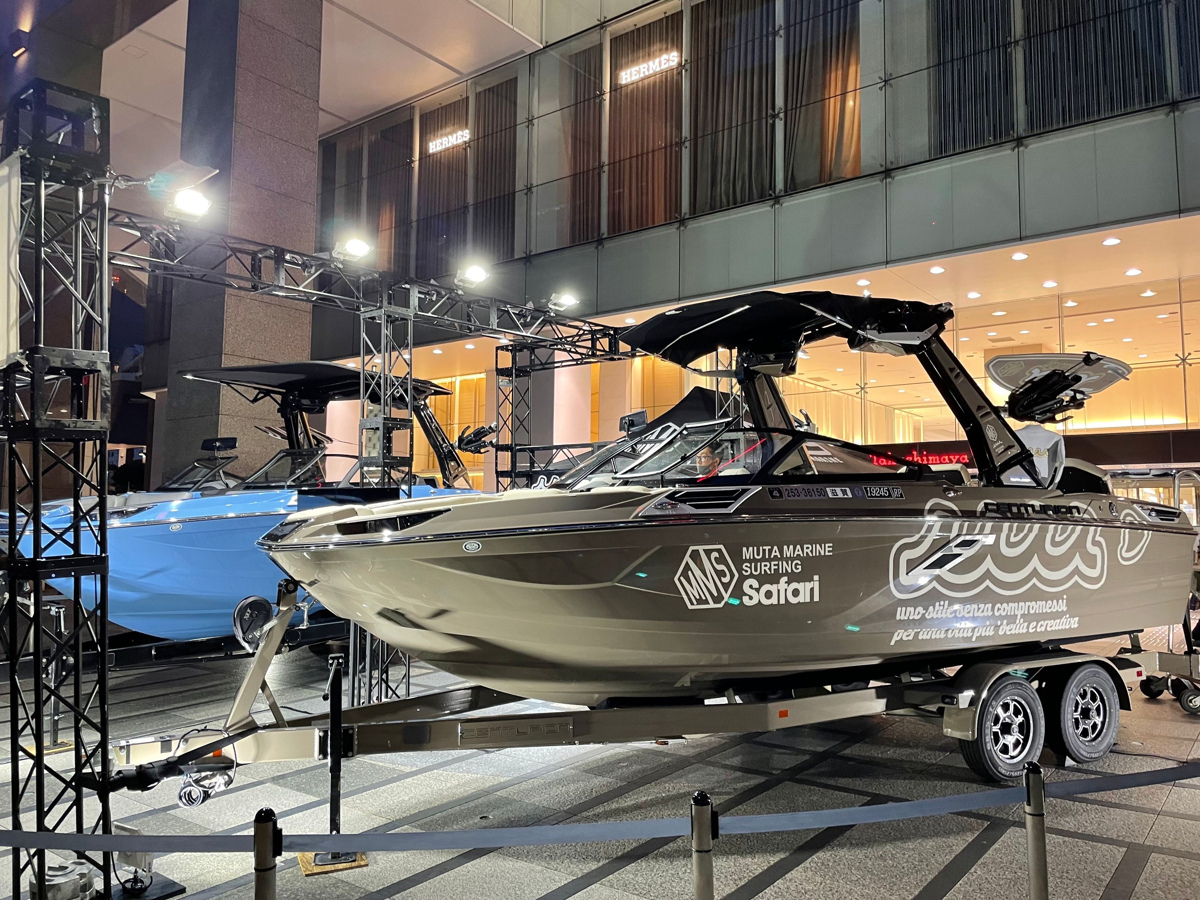 2022年のセンチュリオンボート展示会の様子