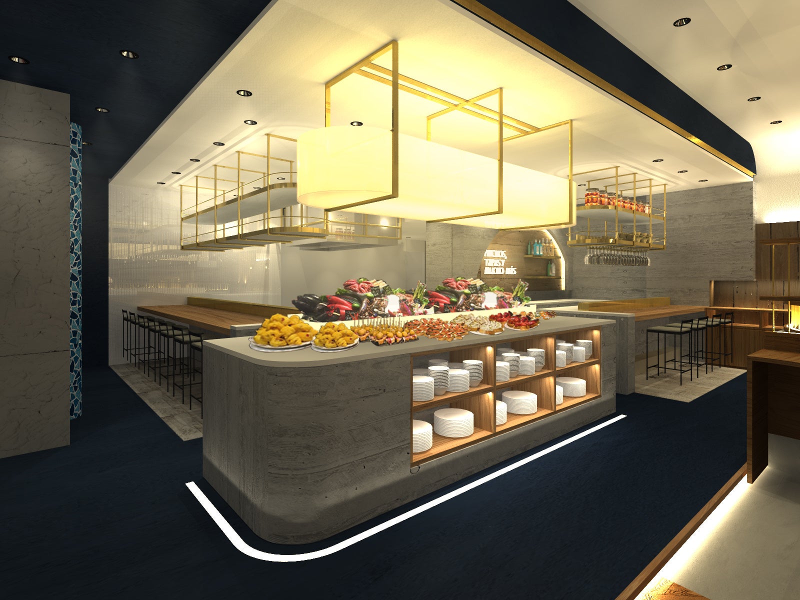 メインカウンター