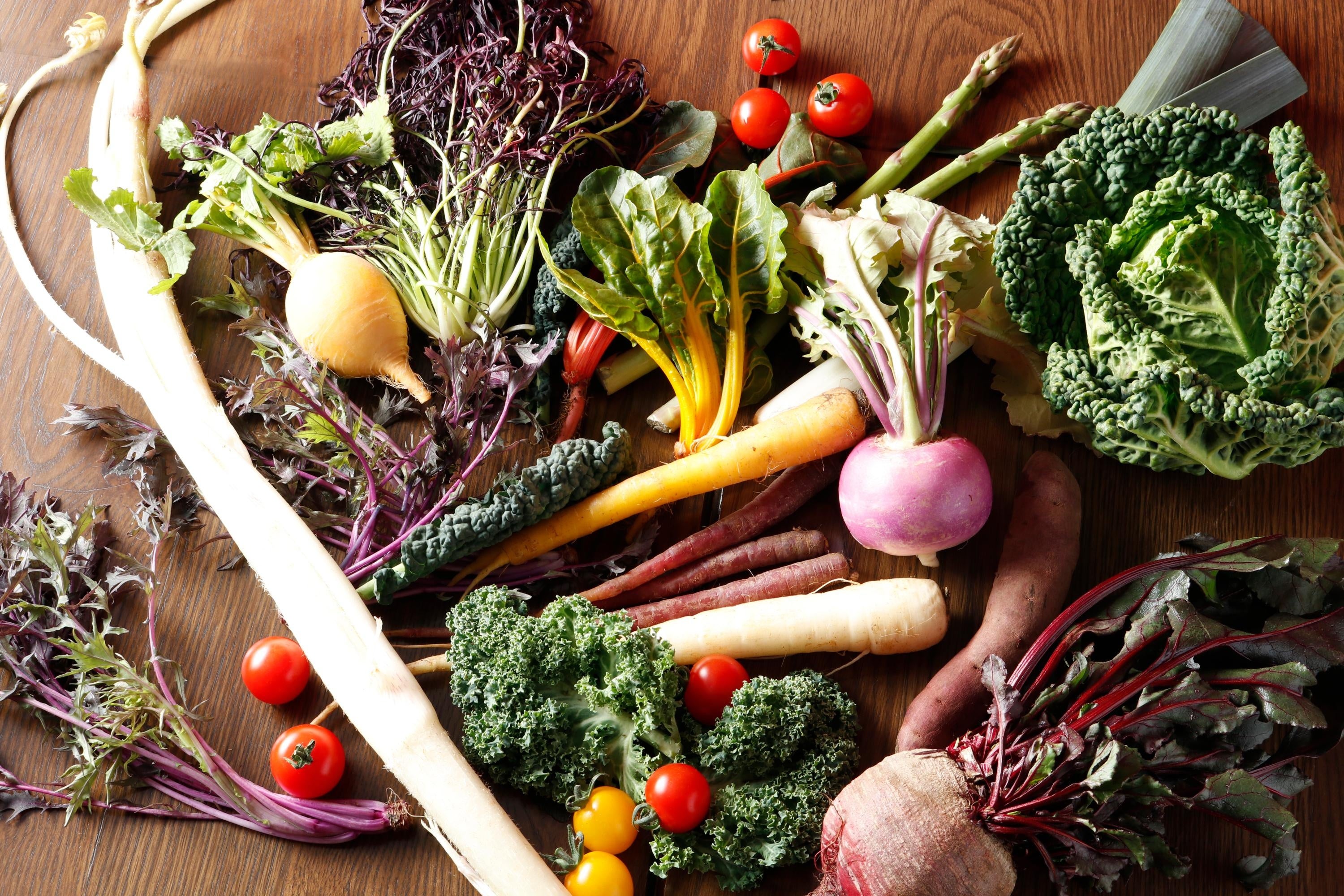 小山農園の新鮮野菜