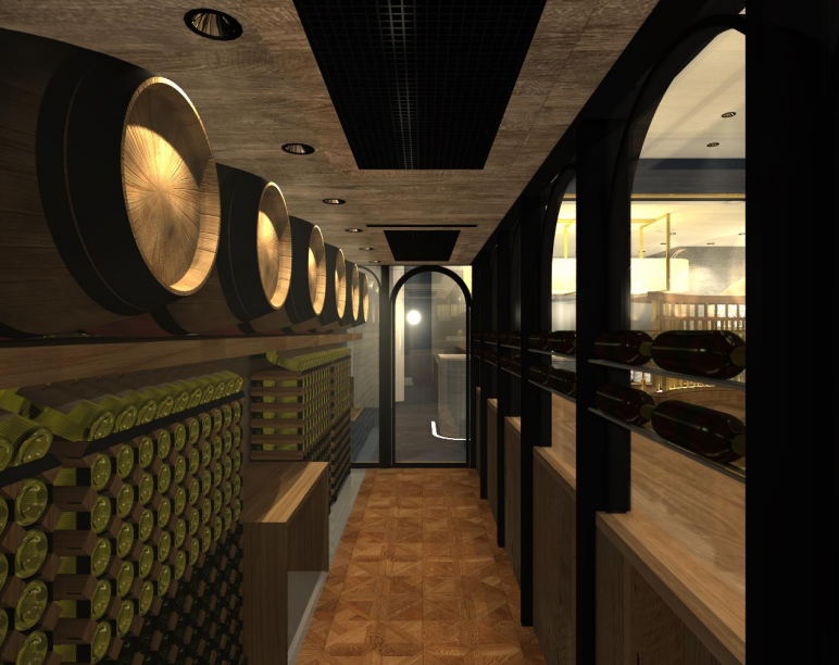 ウォークインワインセラー