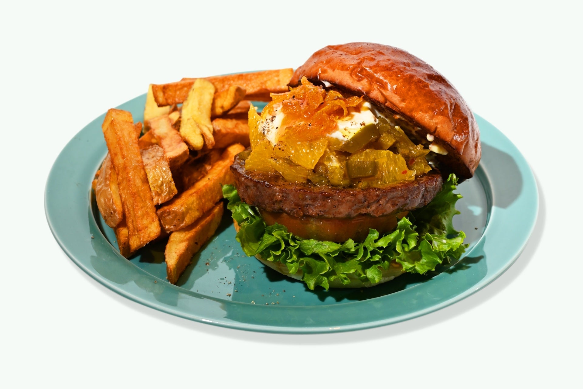 Moon Walk／オレンジハラペーニョバーガー