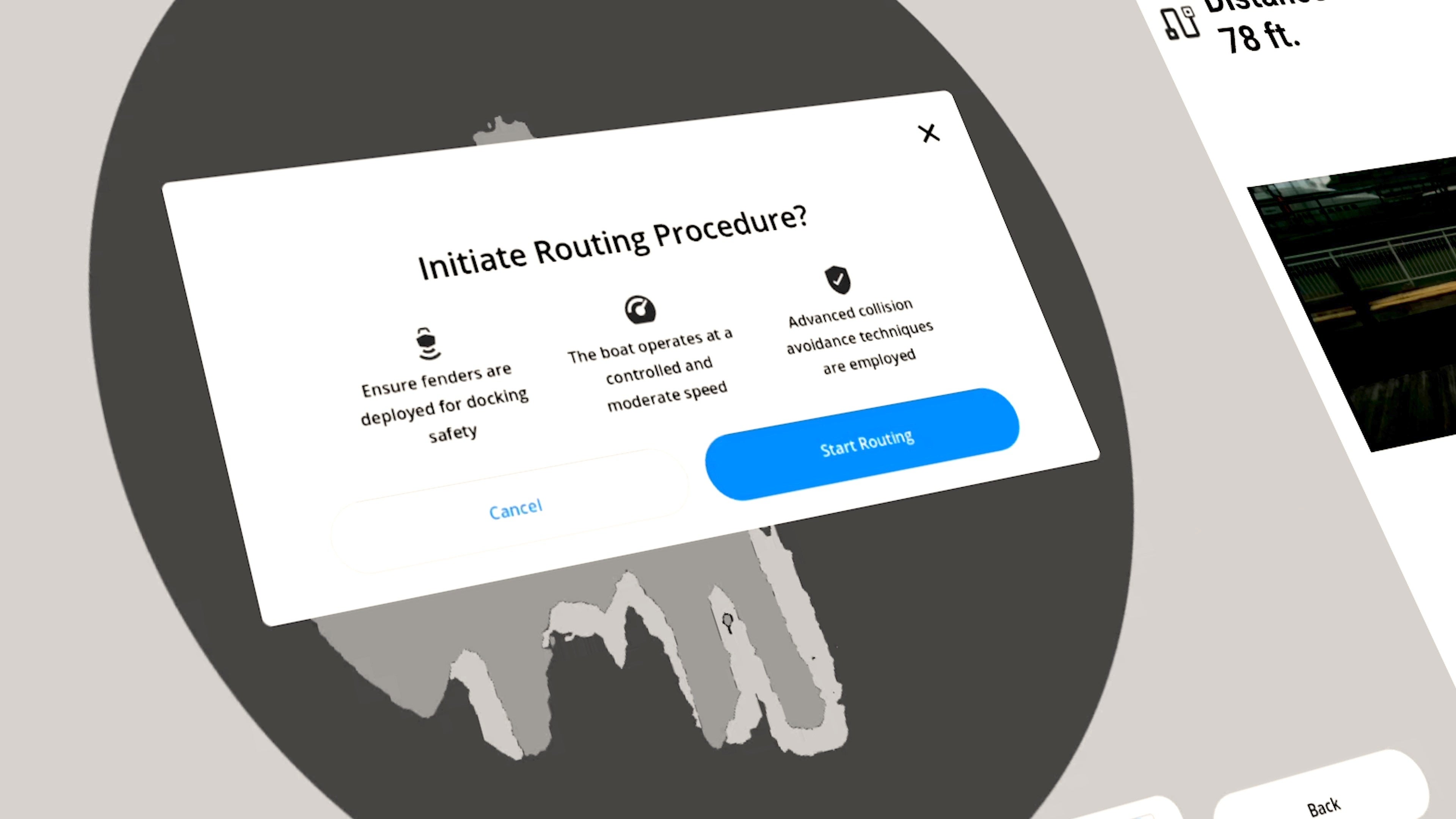 自動ルーティング進行中