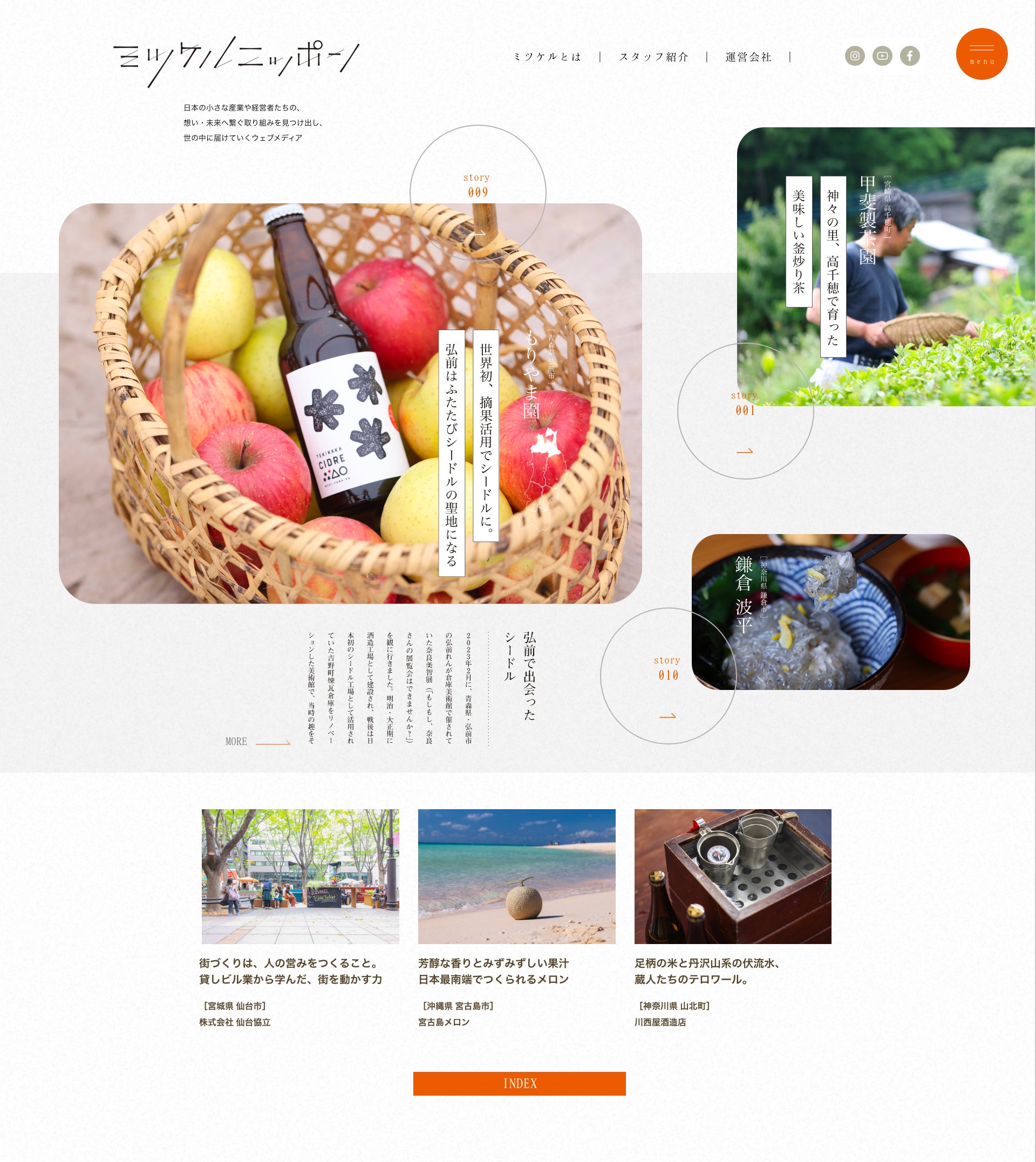 ミツケルニッポンTOPページ