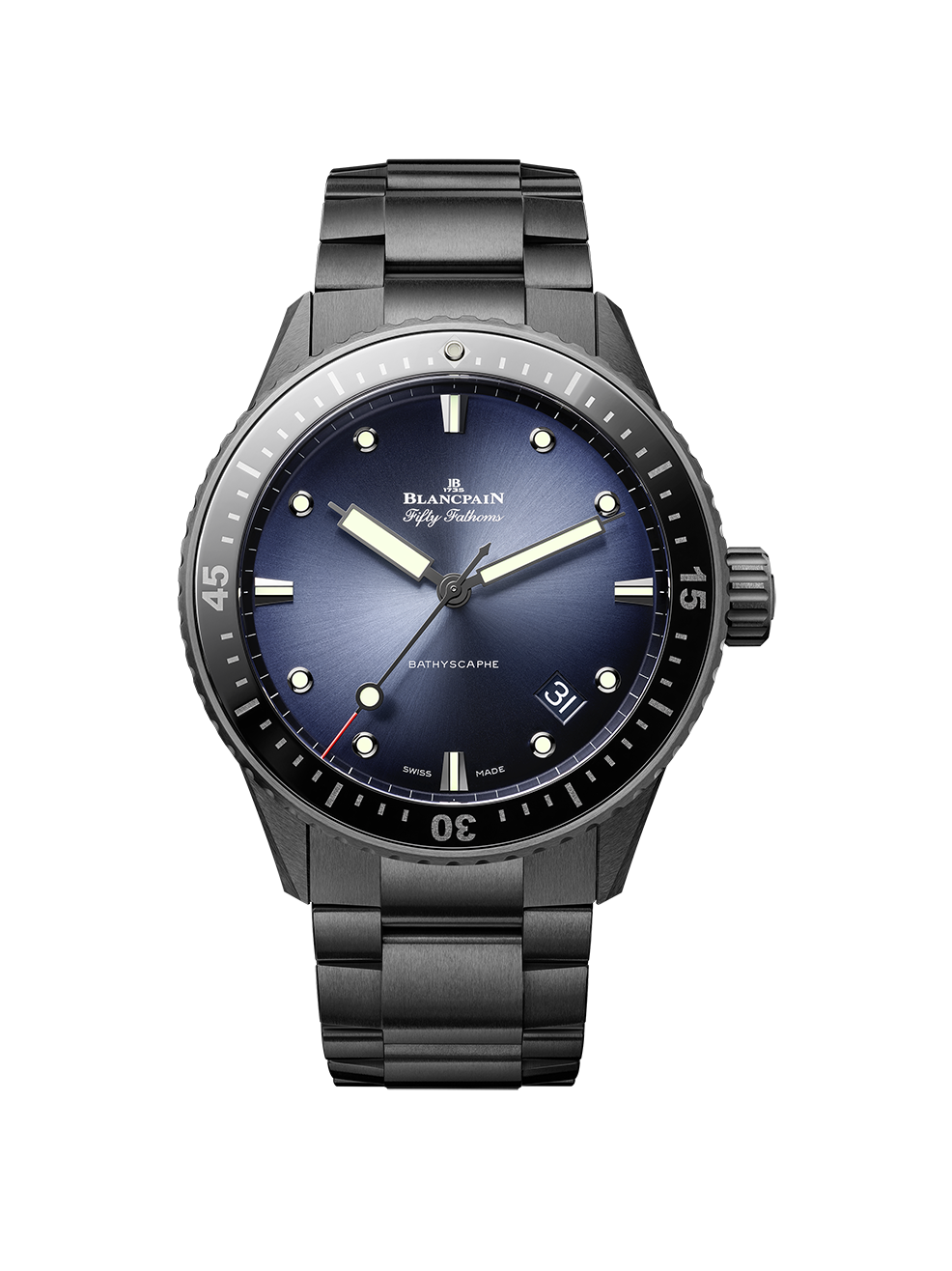 【ブランパン】 フィフティーファゾムス バチスカーフ用 フォールディングバックル ブランパン フィフティファゾムス バチスカーフ Dバックル