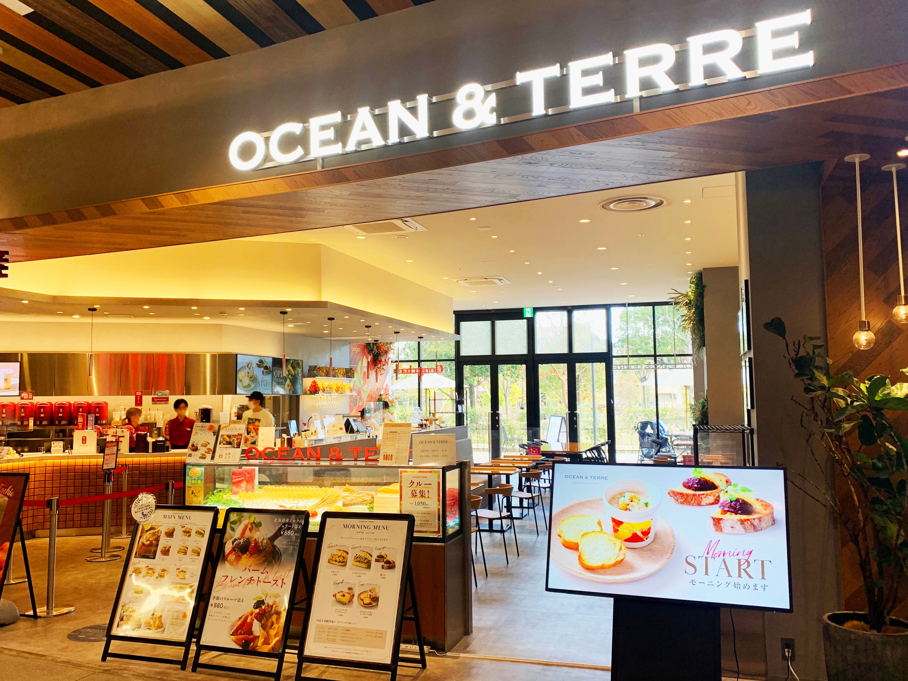 OCEAN＆TERRE 店舗外観