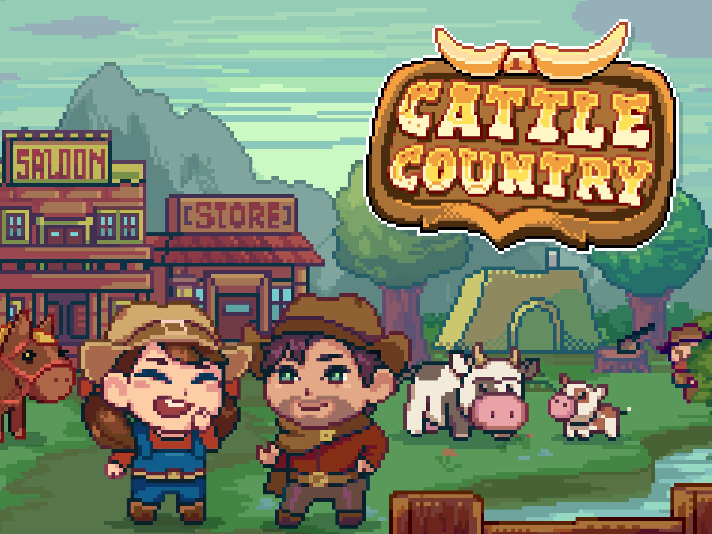 西部開拓SLG『Cattle Country』牧場経営で夢を掴め！