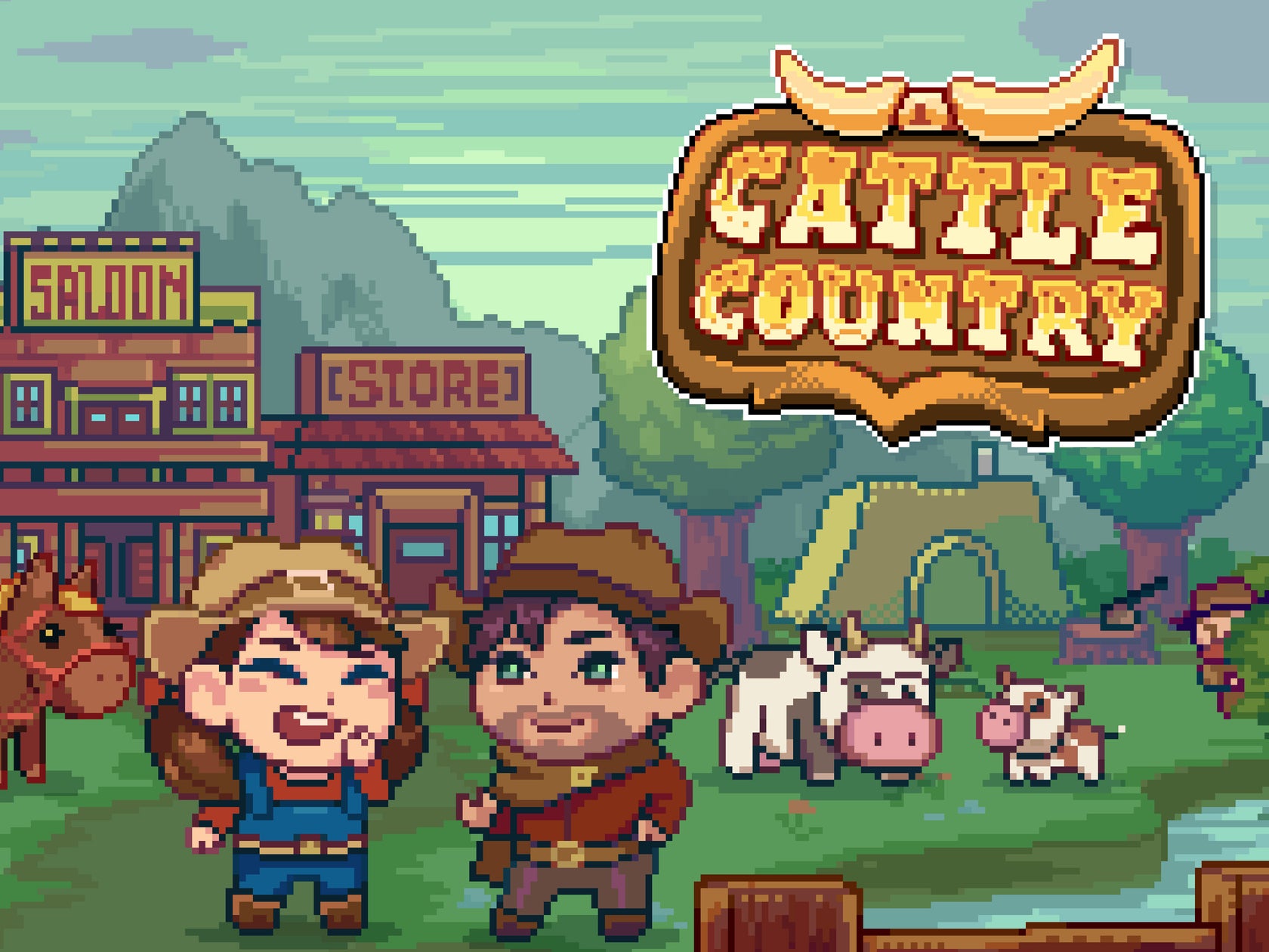 西部開拓SLG『Cattle Country』牧場経営で夢を掴め! 西部開拓SLG『Cattle Country』牧場経営で夢を掴め!