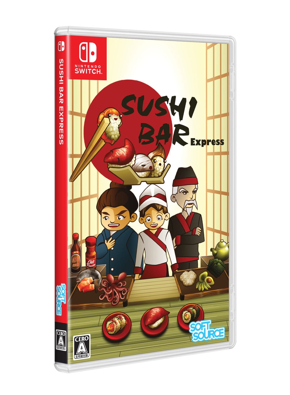 寿司職人アドベンチャー『SUSHI BAR Express』Switch版2/25発売! 寿司職人アドベンチャー『SUSHI BAR Express』Switch版2/25発売!