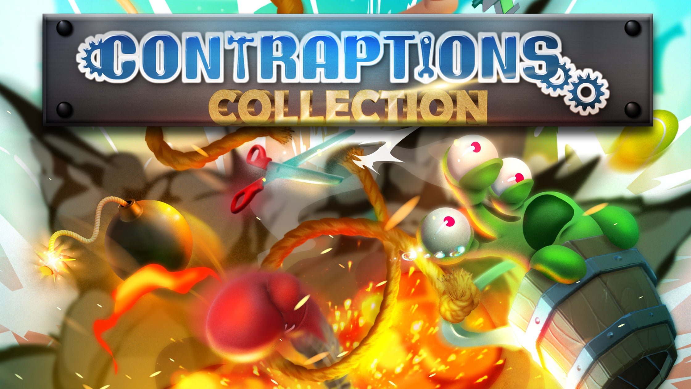 PS5/Switch『Contraptions Collection』発売決定!ドタバタ物理パズル3選 PS5/Switch『Contraptions Collection』発売決定!ドタバタ物理パズル3選