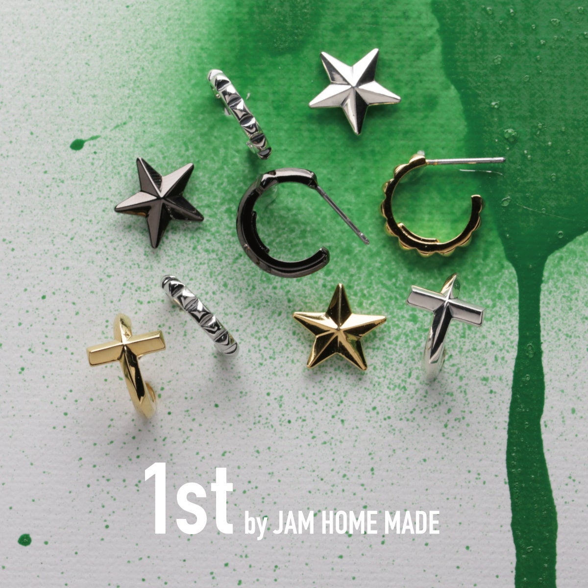JAM HOME MADE Joy Division 3Dピアス JAM HOME MADE Joy Division 3Dピアス（JAM HOME MADE & ready