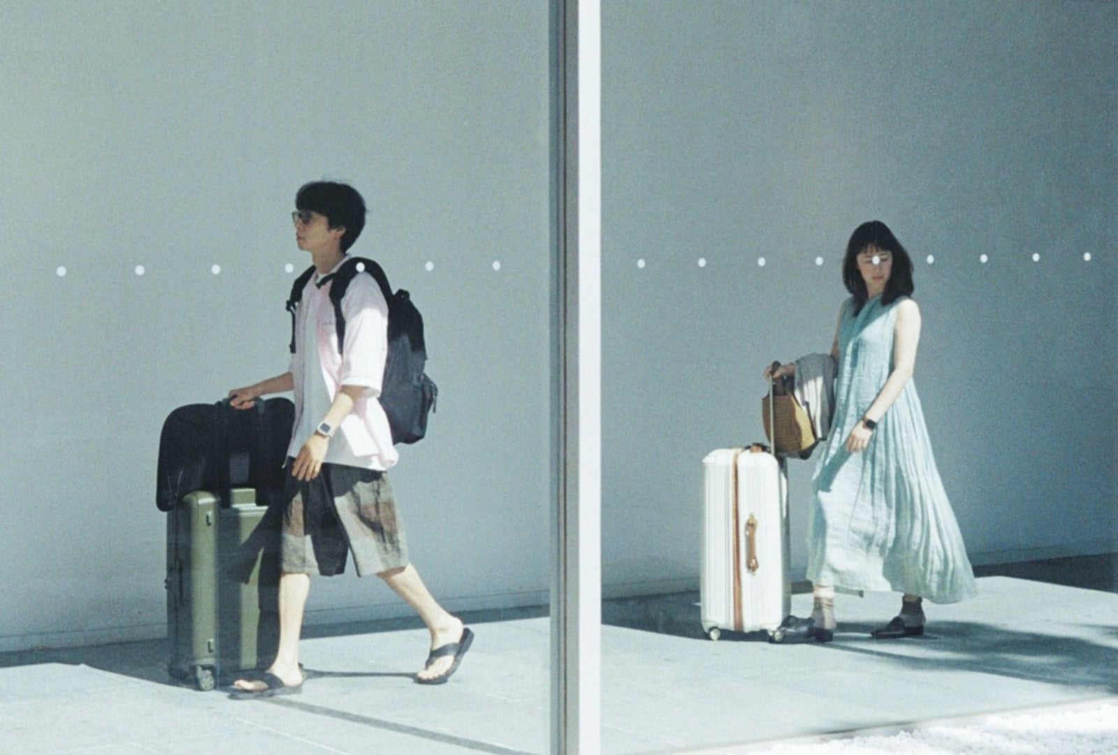 瀬戸内リトリート 青凪のエントランス回廊
