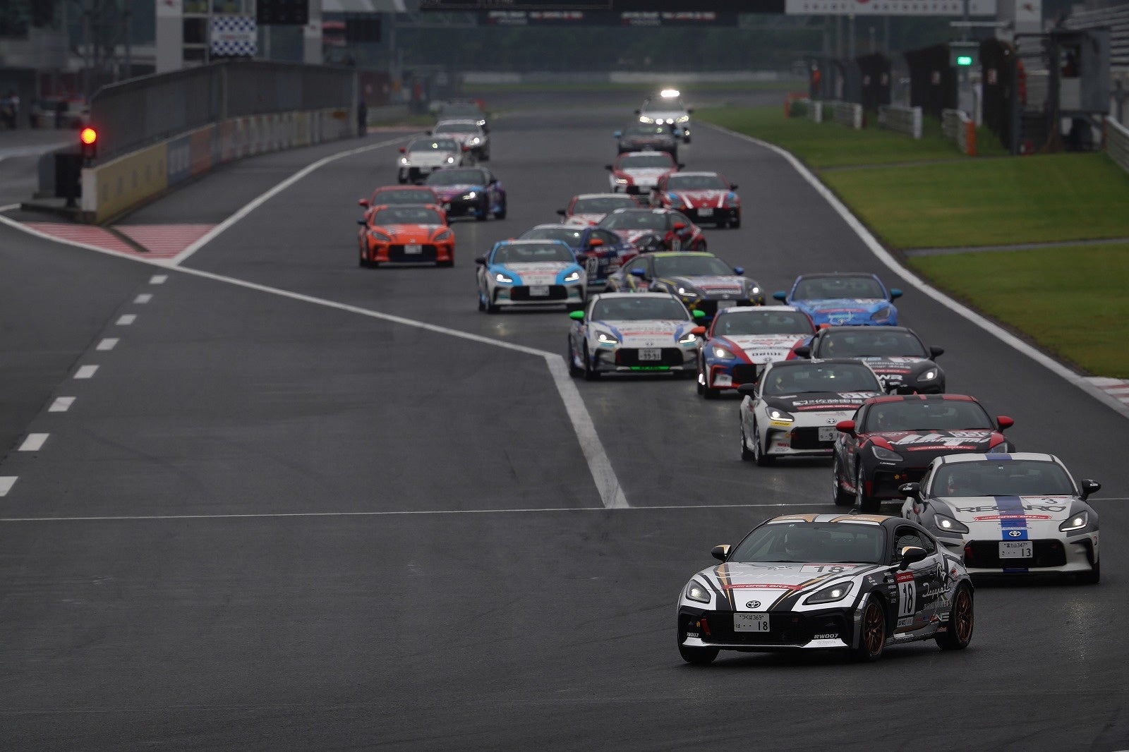 TOYOTA GAZOO Racing GR86/BRZ Cupの第4戦決勝レース。茨城トヨペット