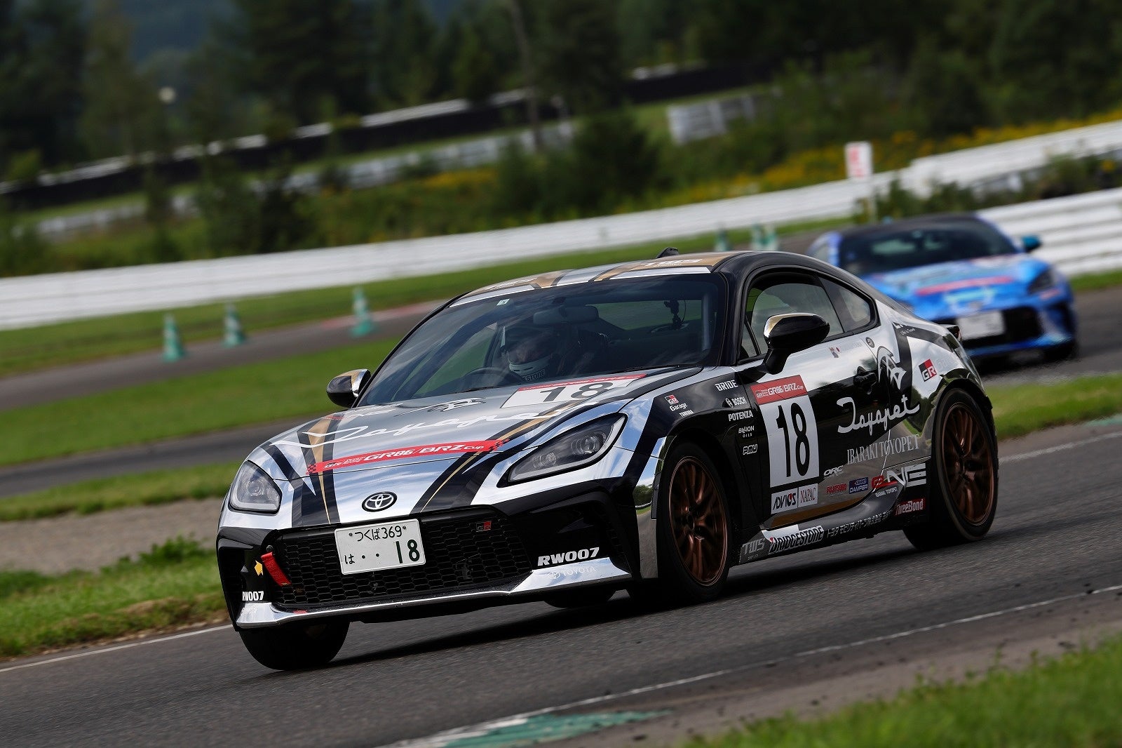 TOYOTA GAZOO Racing GR86/BRZ Cupの第5戦決勝レース。茨城トヨペット