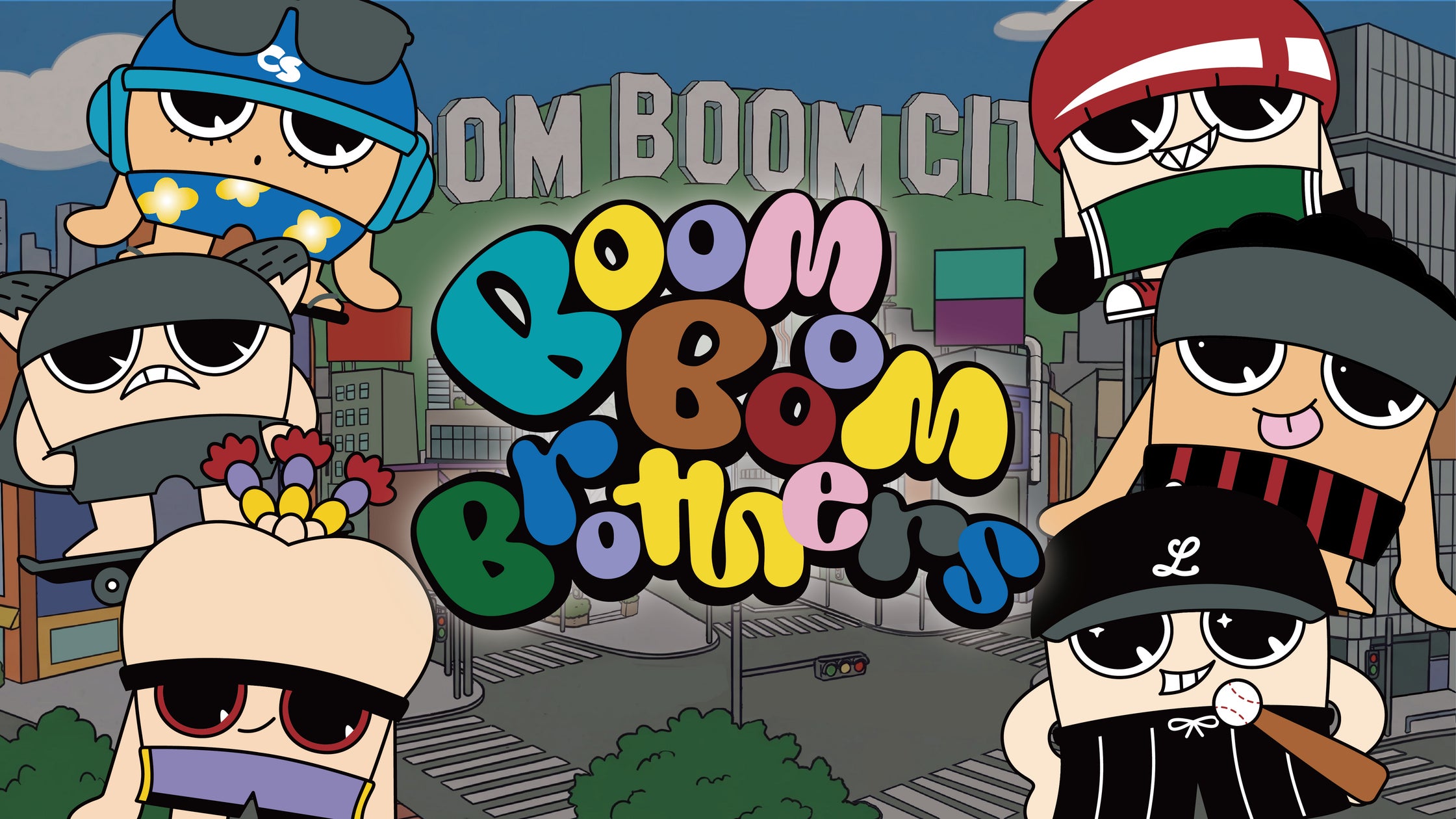 BE:FIRSTメンバーの手描きイラストから生まれた「Boom Boom Brothers BE:FIRSTメンバーの手描きイラストから生まれた「Boom Boom Brothers
