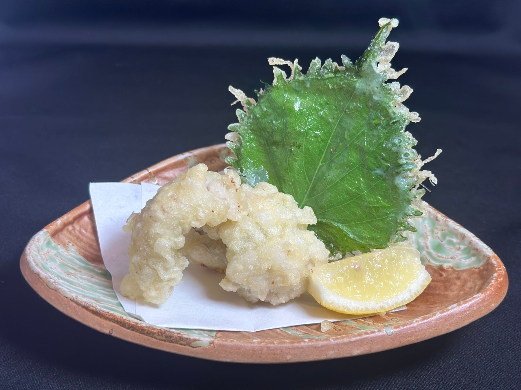 鱧、湯葉を使用した鮨、一品料理の一例 3