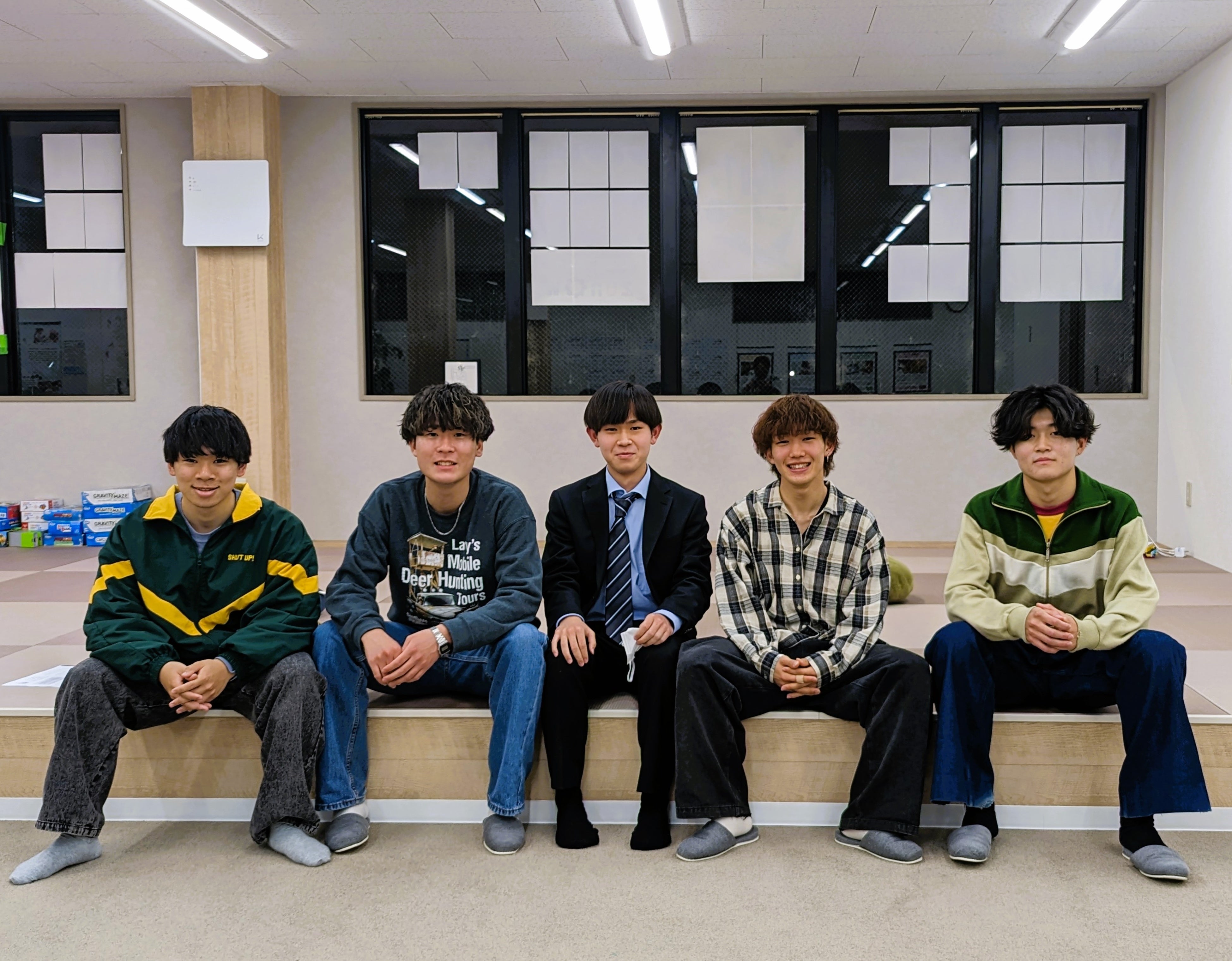 正学館北柏校の卒業生がふらっぽ北柏へ集合