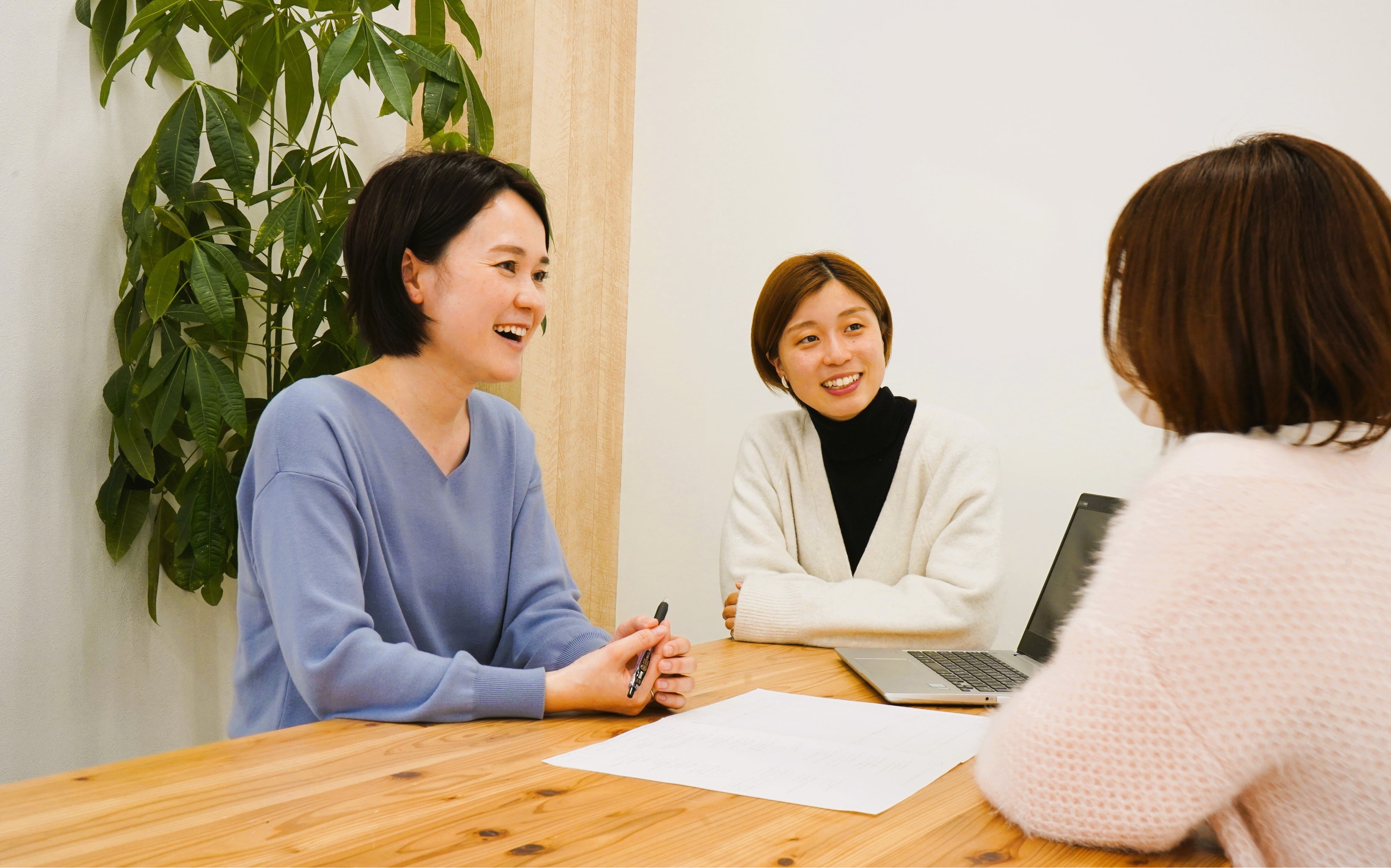 個別相談会の様子