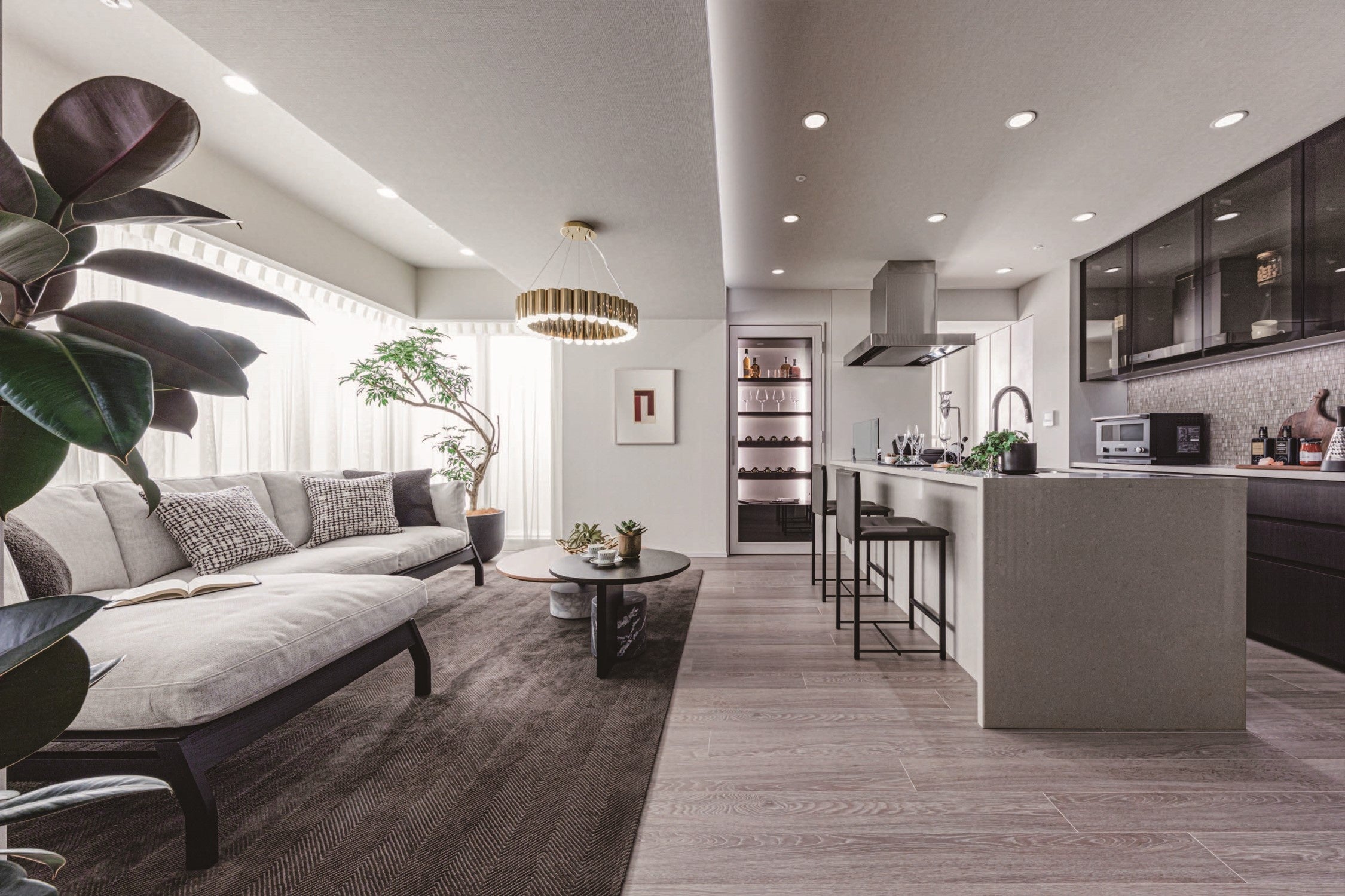 モデルルーム（リビングダイニングキッチン）