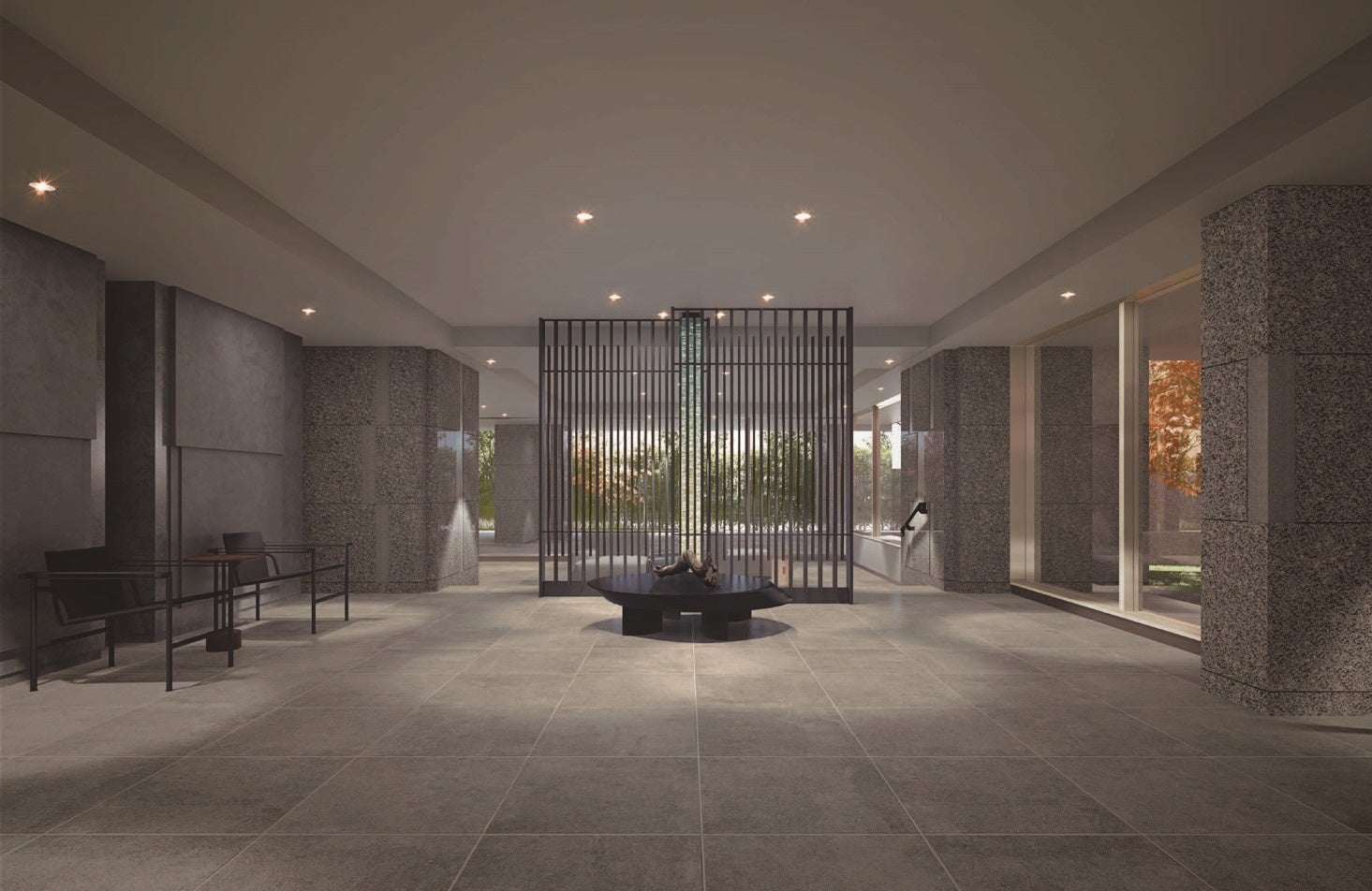 エントランスホールパース