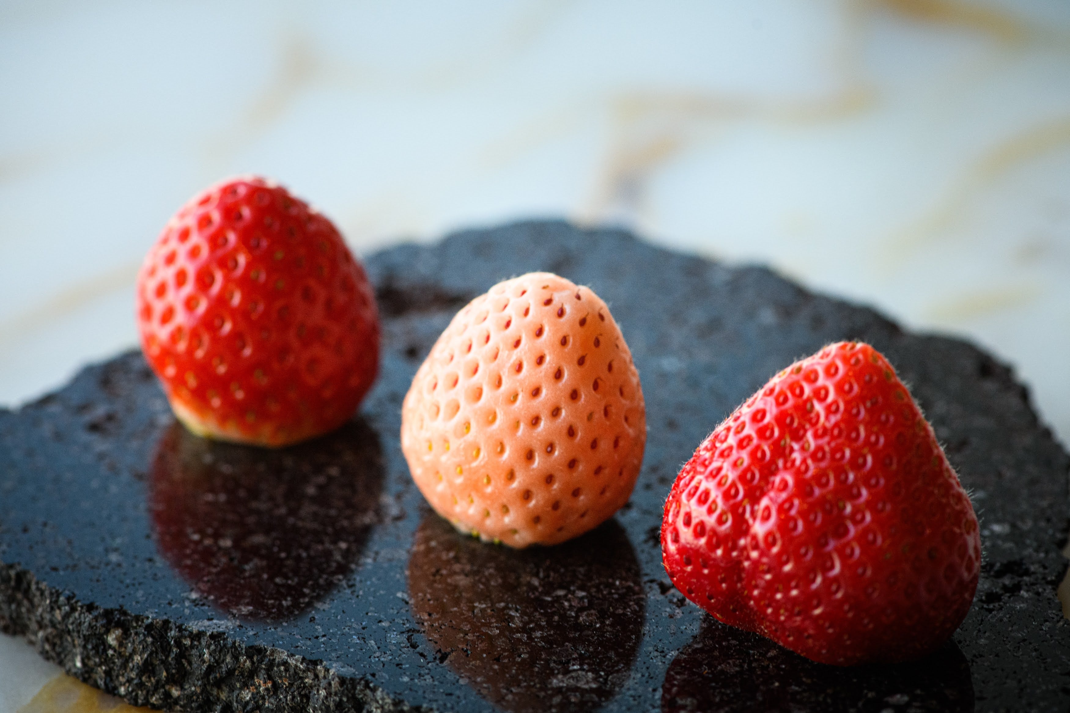 苺3種の食べ比べ　イメージ