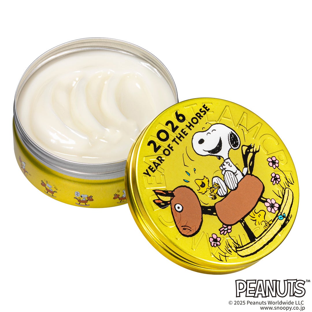 【スヌーピー】WLUクリーム スヌーピーと一緒に迎える冬。STEAMCREAMからPEANUTSのデザイン缶が新