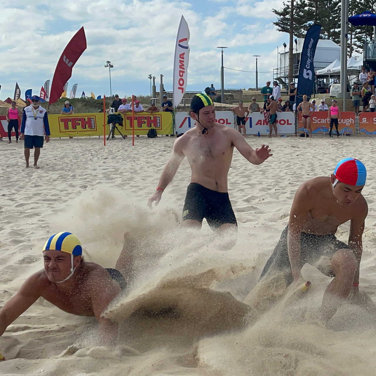 白熱のFlagsを勝ちとる堀江星冴選手