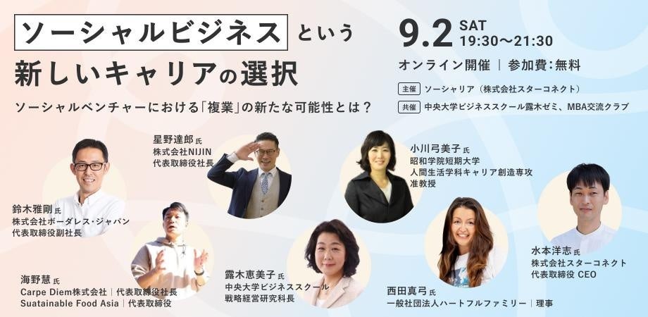 中央大学ビジネススクール露木研究室×ソーシャリア×MBA交流クラブ