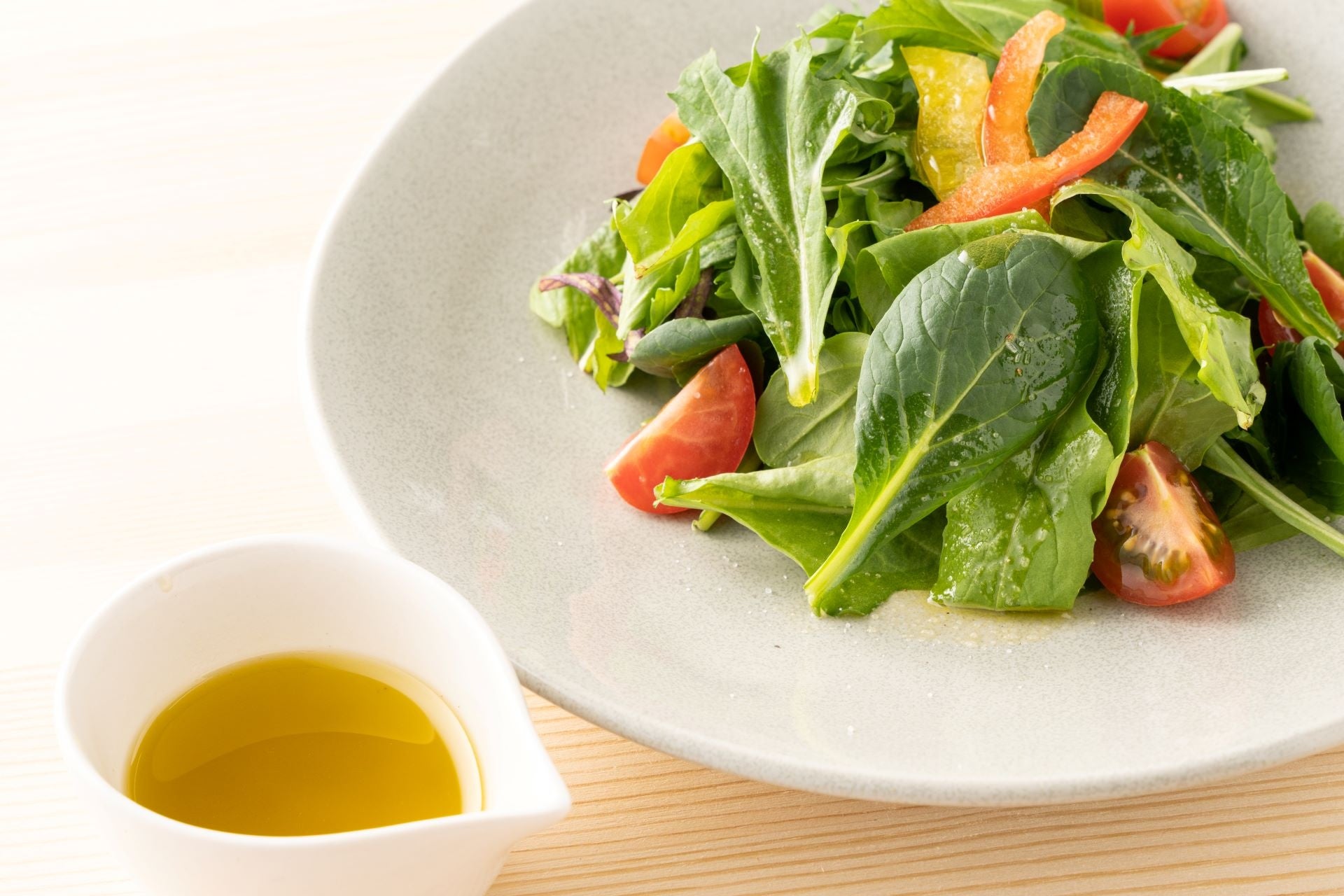 サラダのドレッシング代わりとして