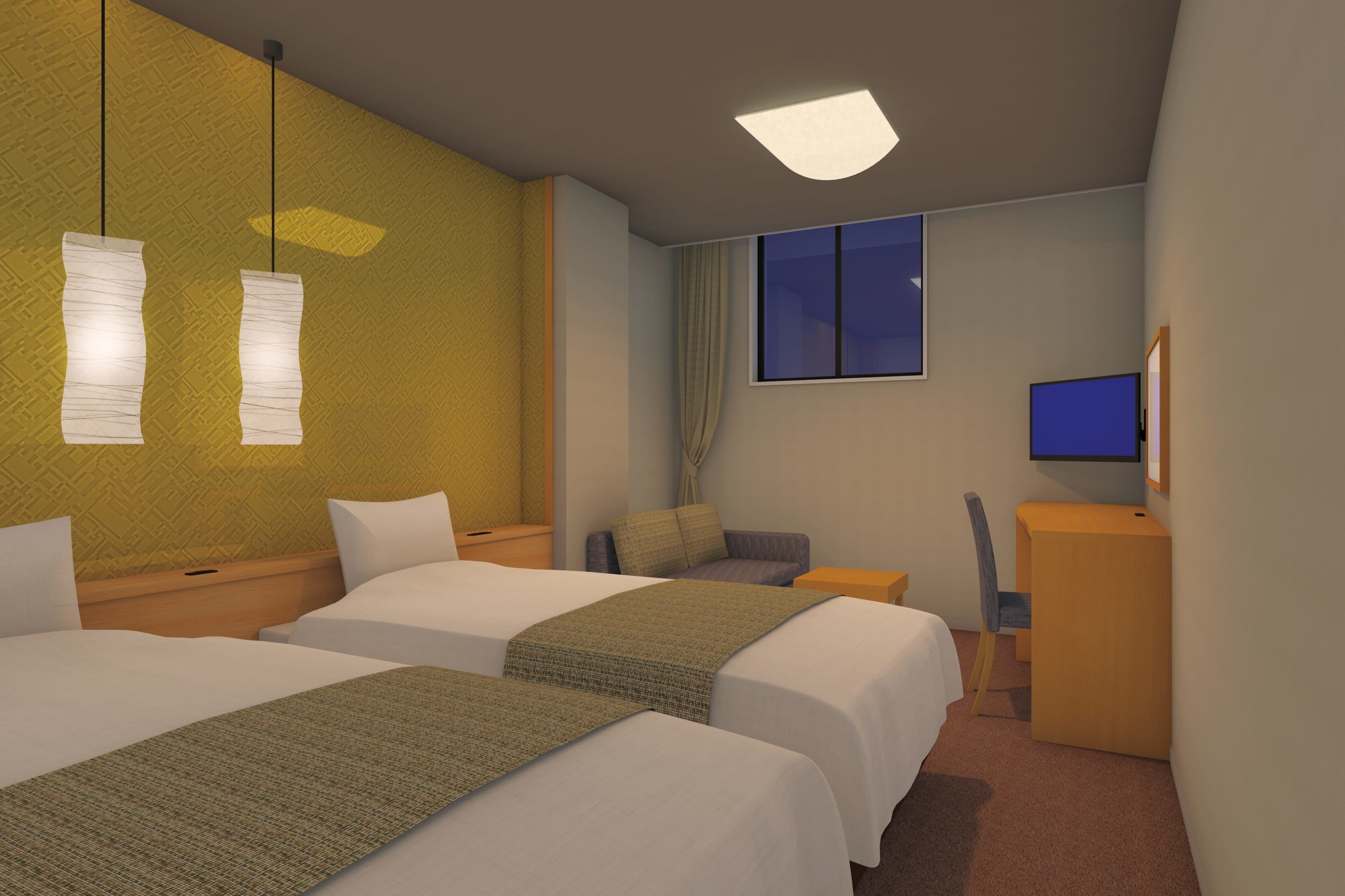 ツインルーム　2022年2月リニューアル